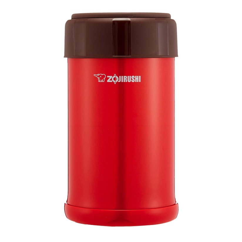 【中亚Prime会员】Zojirushi 象印 不锈钢焖烧杯 750ml SW-JA75-RV 番茄红色