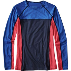 小码福利！Patagonia Micro Swell Rashguard 女款户外速干*服