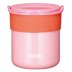 【日本亚马逊】Thermos 膳*师 保温桶 JBP-250 0.6合（大约600ml） 粉色