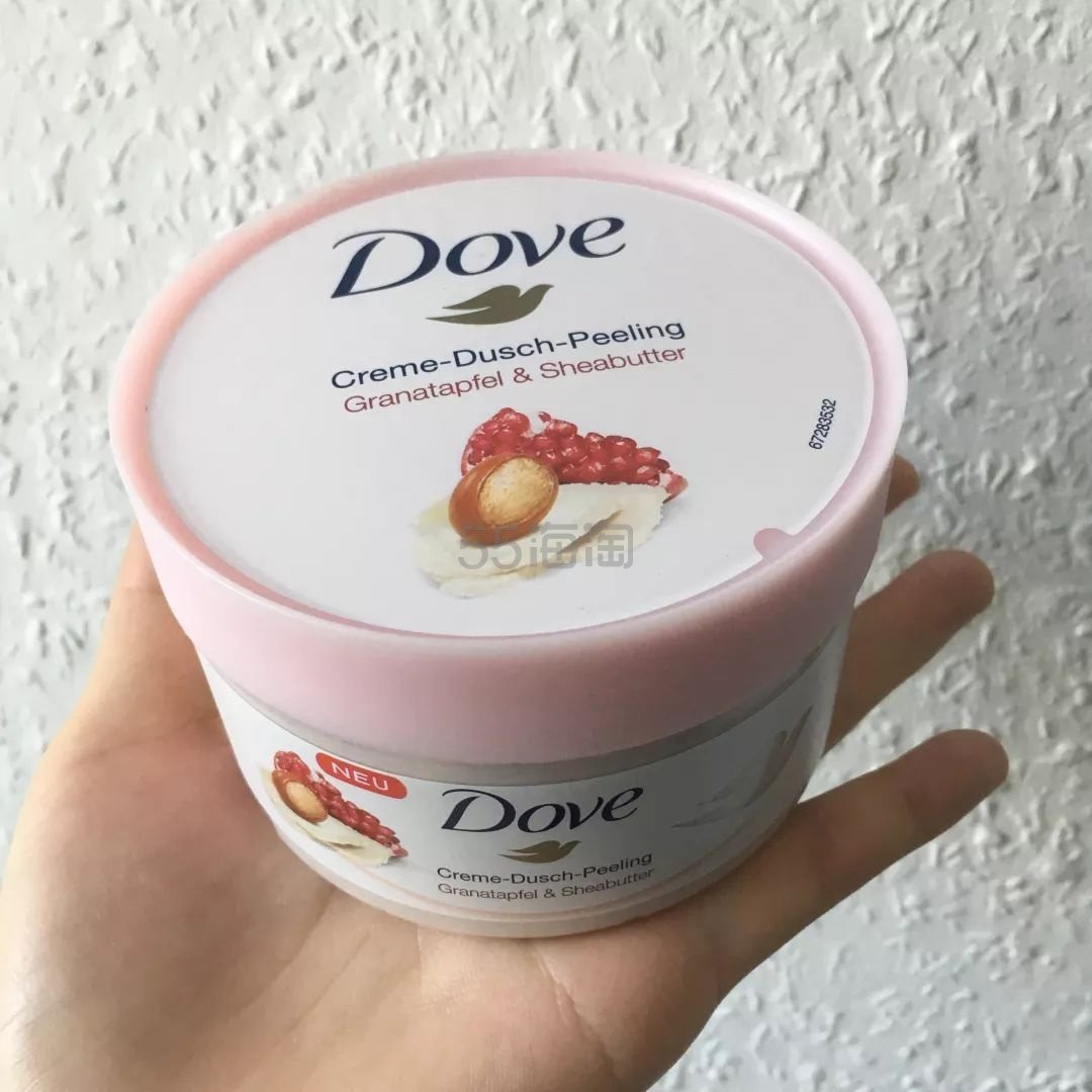 已断货中亚prime会员dove多芬石榴籽和乳木果风味冰激凌身体磨砂膏225