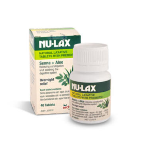 Nu-Lax 乐康膏 天然通便剂 40片