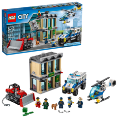 史低价！【新人满$35减$10】LEGO 乐高 City 城市系列 推土机抢银行 60140