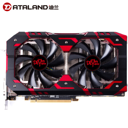 DATALAND 迪兰 DEVIL RX590 8G GDDR5 显卡