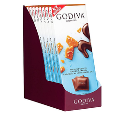 Godiva 歌帝梵 焦糖海盐牛奶巧克力 90g*10排