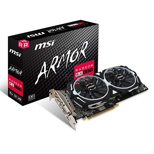 中亚prime会员msi微星rx580armor8goc游戏显卡