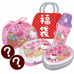 【*高立减2700日元】日本乐天市场Rakuten：hellokitty 凯蒂猫 餐具福袋
