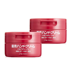 【日本亚马逊】SHISEIDO 资生堂 红罐尿素*用护手霜 100g×2个