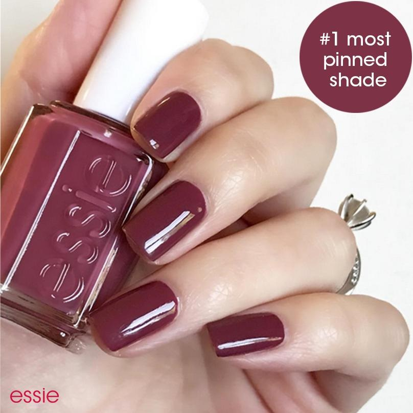 【美亚自营】Essie 指甲油 秋冬超美红棕色