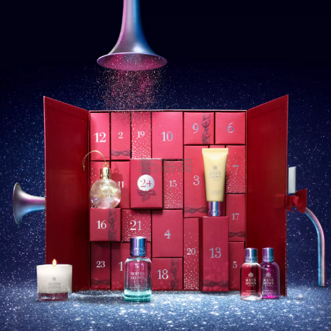 送三瓶迷你沐浴露！Molton Brown 摩顿布朗 圣诞倒计时日历礼盒