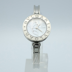 【2018黑五】Bulgari 宝格丽 B-Zero 1 系列 银*图案女士手镯式时尚腕表 BZ22BDSS-M