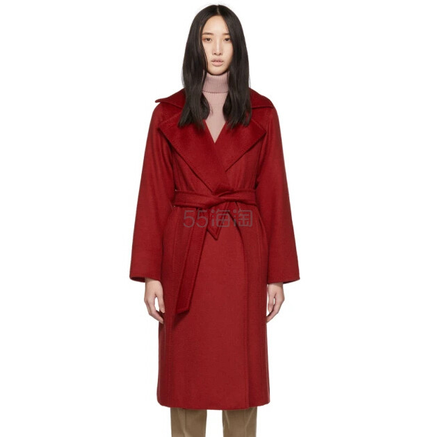 Max Mara Red Manuela Icon 红色经典大衣