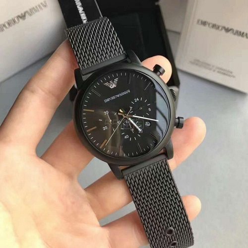 emporioarmani安普里奥阿玛尼sport系列男士三眼计时运动风腕表ar1968