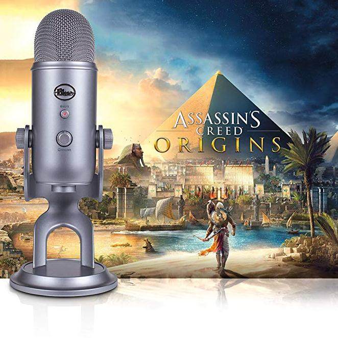 *后四小时！【中亚Prime会员】Blue Yeti 麦克风+《刺客信条：起源》套装