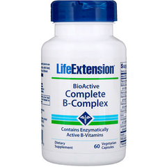 【9折】Life Extension BioActive *B族维生素胶囊 60粒