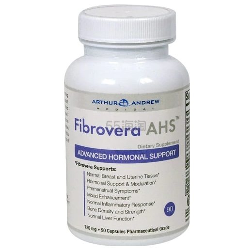 【7折】Arthur Andrew 女葆 Fibrovera 补充雌*胶囊 90粒