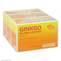 Ginkgo 金纳多 银杏提取营养片 提高记忆力改善* 300片