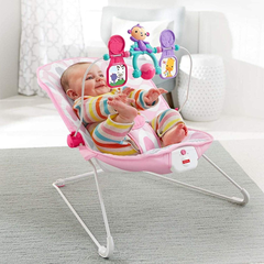 【中亚Prime会员】Fisher-Price 费雪 粉色婴幼儿摇椅