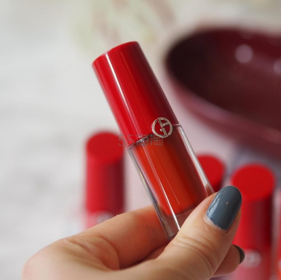 Giorgio Armani 阿玛尼 小胖丁染唇液唇釉 #402 Fil Rouge