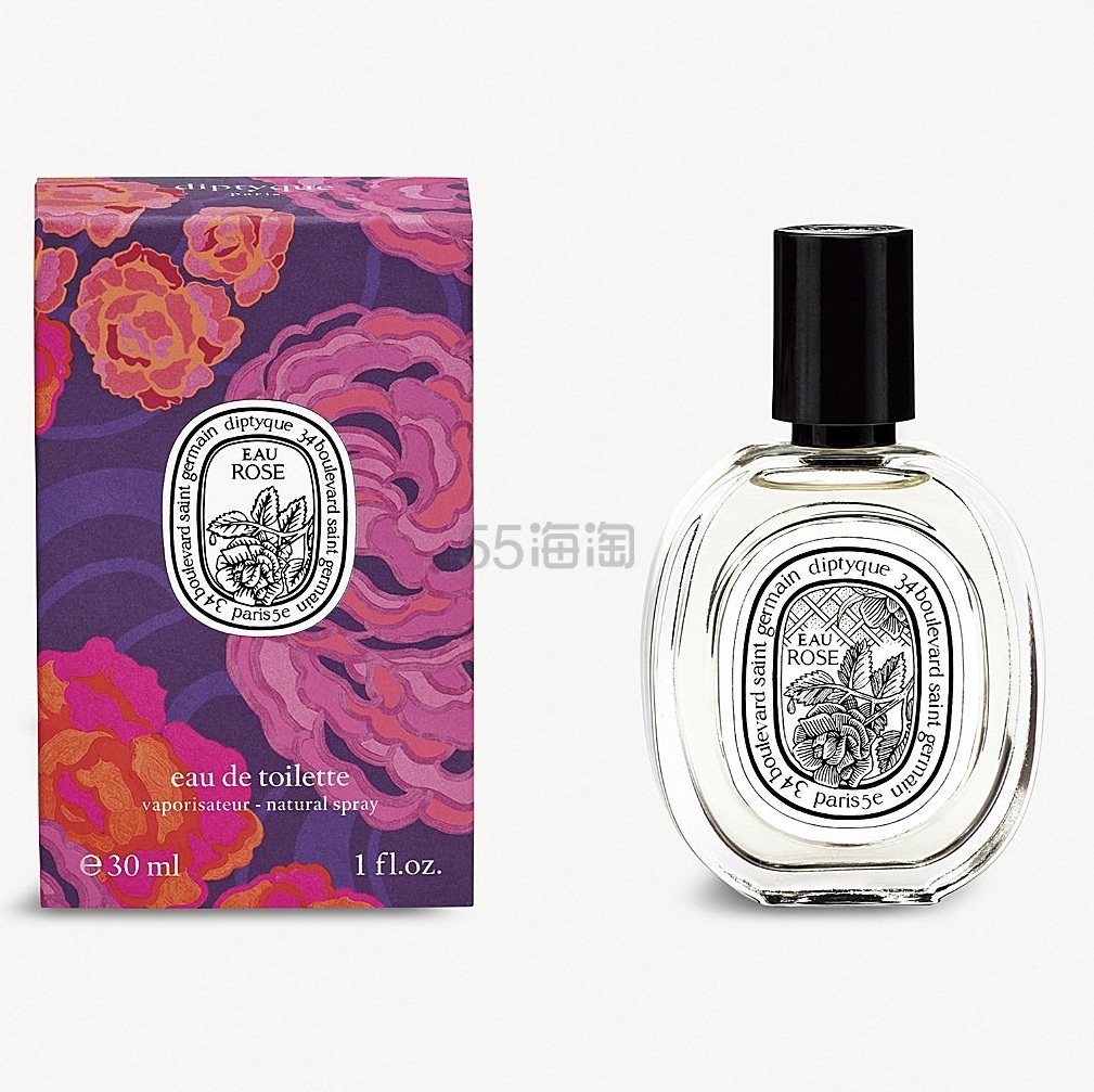 可国际直邮！Diptyque 蒂普迪克 限量包装 玫瑰之水 30ml