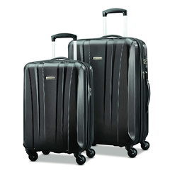 黑色/银色好价！【美亚自营】Samsonite 新秀丽 Pulse Dlx 系列轻量拉杆箱行李箱两件套 20+28寸