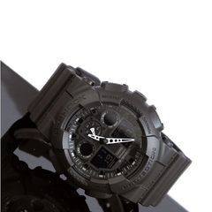 【55专享】超酷的！Casio 卡西欧 G-Shock 系列 全黑经典男士运动腕表 GA100-1A1CR