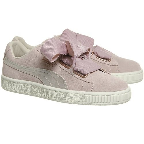 4折！炒鸡少女心~Puma 彪马 粉*结麂皮绒运动鞋