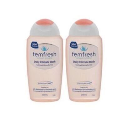 【免邮中国】Femfresh 女性*洗护液 250ml*2瓶 