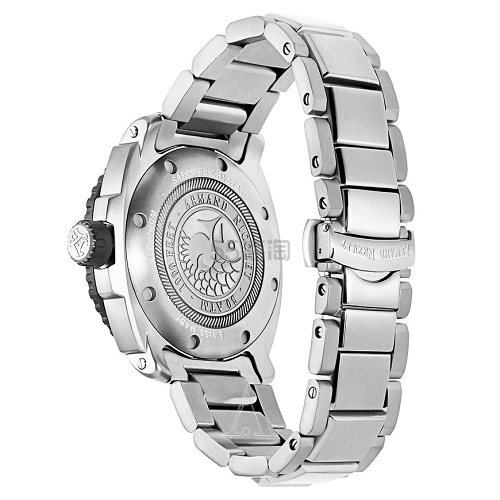 armand nicolet 艾美达 s05系列 t610agn-gr-mt612 男士钛钢手表