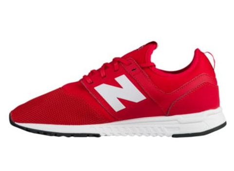 骚气红色 New Balance 新百伦 百搭之作 247 男士休闲鞋