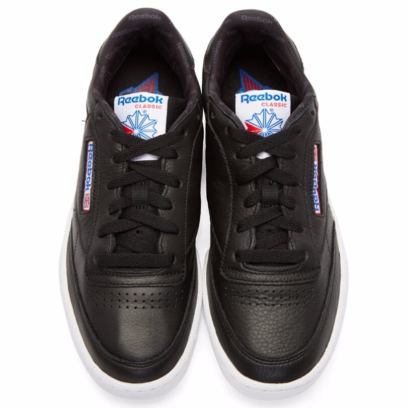 Reebok Classics Black Club C 85 SO Sneakers 男款黑色运动鞋