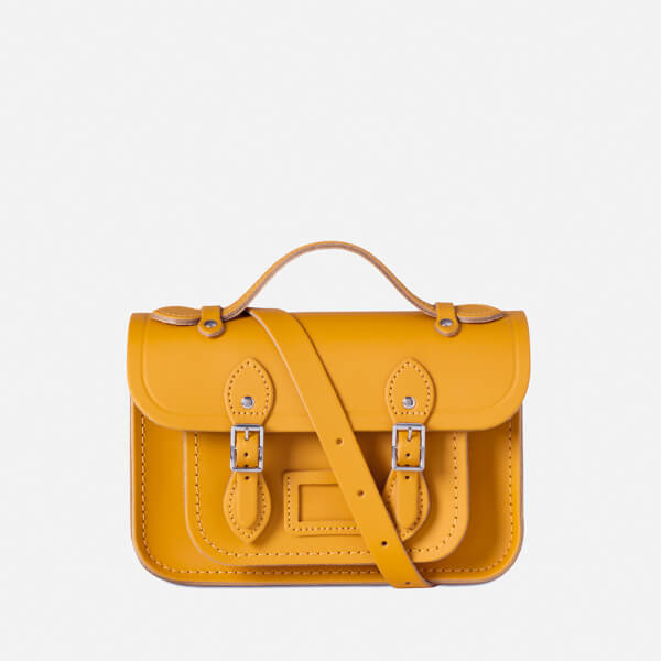 【免费直邮中国】The Cambridge Satchel 真皮迷你剑桥包 芥末黄