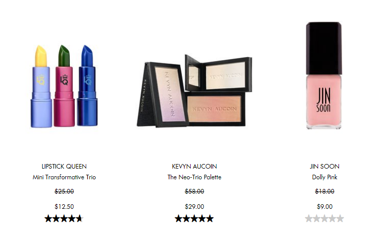 Space NK US：青蛙王子唇膏、KEVYN AUCOIN、EVE LOM、by terry等彩妆护肤品