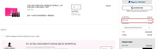 八折！LANCOME 兰蔻唇膏套装5件套