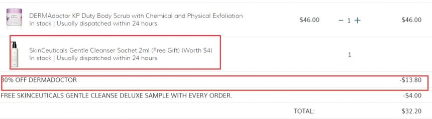 SkinCareRx：DERMADOCTOR 德玛*生 专业皮肤护理 去鸡皮磨砂膏等产品