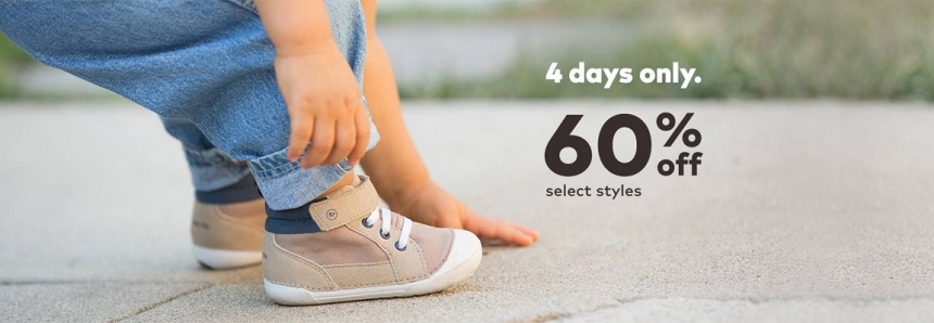 【闪促】Stride Rite：精选童鞋