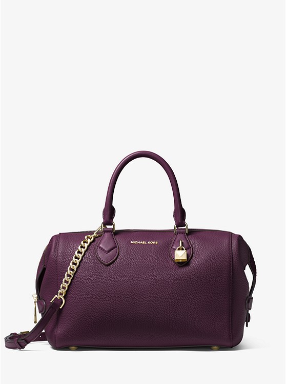 再降价！MICHAEL MICHAEL KORS Grayson 大号荔枝纹*手提包