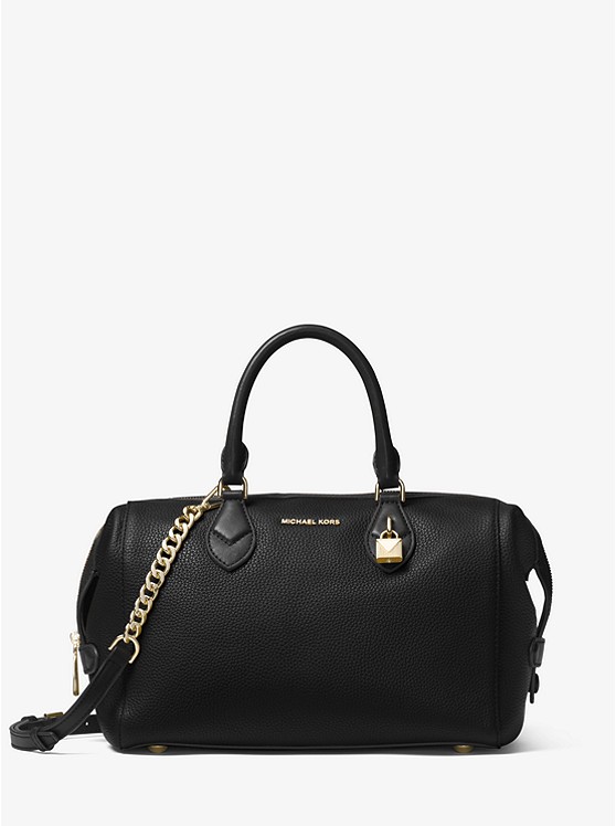再降价！MICHAEL MICHAEL KORS Grayson 大号荔枝纹*手提包