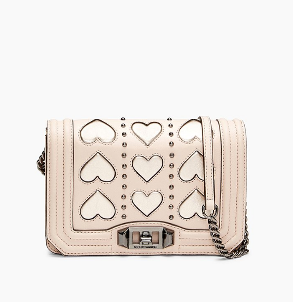 情人节礼物！Rebecca Minkoff 瑞贝卡 Heart Small Love 情人节系列美包