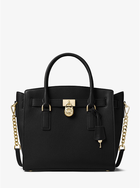 仅剩1只！Michael Kors 经典大号 Hamilton 锁头包