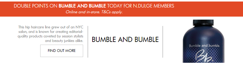 Space NK UK：BUMBLE AND BUMBLE 热卖洗护发产品