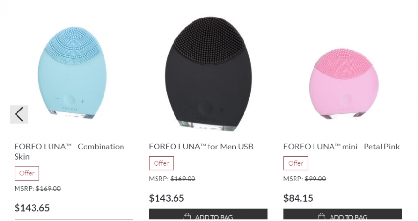 SkinStore：FOREO 洗脸神器