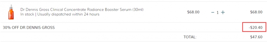 DR DENNIS GROSS 丹尼斯*生*浓缩抗氧化精华液 30ml