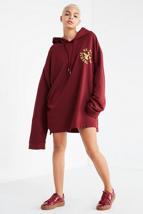 FENTY X PUMA 彪马 蕾哈娜合作款 Oversized 绑带连帽卫衣