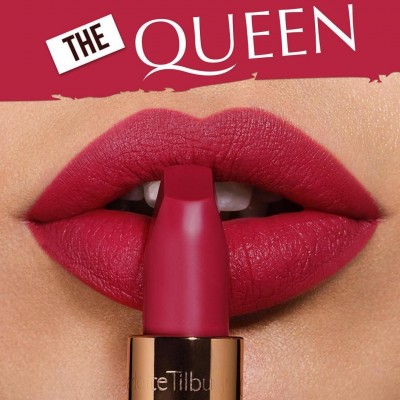 女王色！Charlotte Tilbury 限量哑光唇膏 The Queen