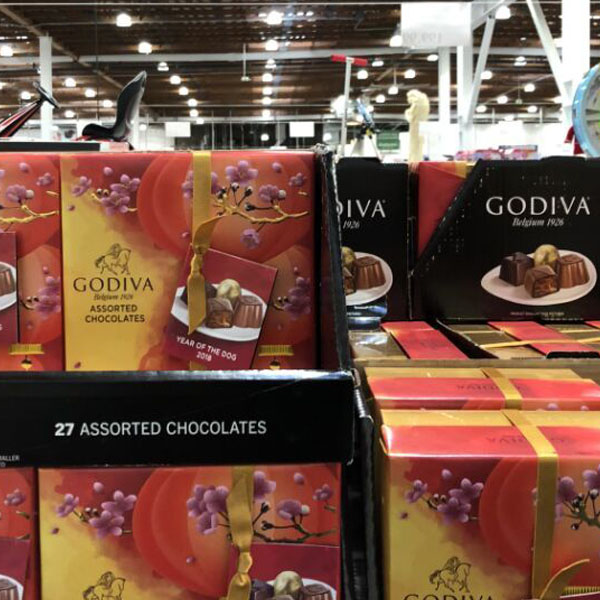 包邮*！GODIVA 歌帝梵 2018新春限量巧克力礼盒套装 每盒27颗 330g  两盒