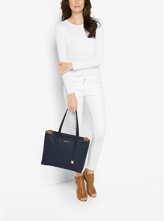MICHAEL MICHAEL KORS Mercer 大号锁头托特包