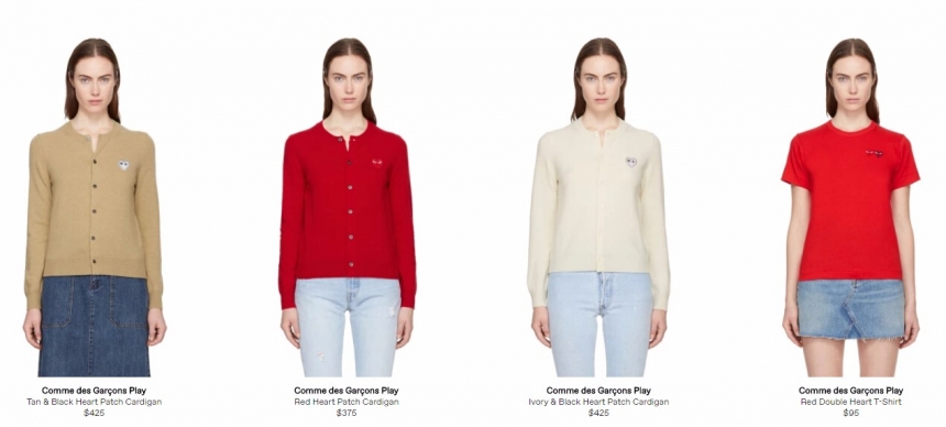 Ssense：精选 Comme des Garçons Play 秋冬羊毛保暖单品