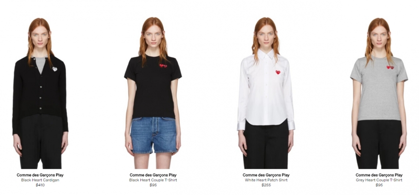 Ssense：精选 Comme des Garçons Play 秋冬羊毛保暖单品