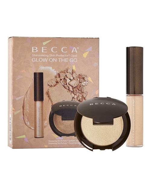 【1件免费直邮到手】Becca Opal 迷你飞碟高光+高光液套装