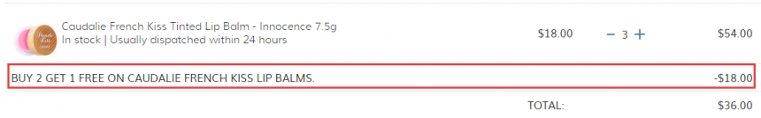 SkinCareRx:Caudalie 欧缇丽 法式热吻有色润唇膏
